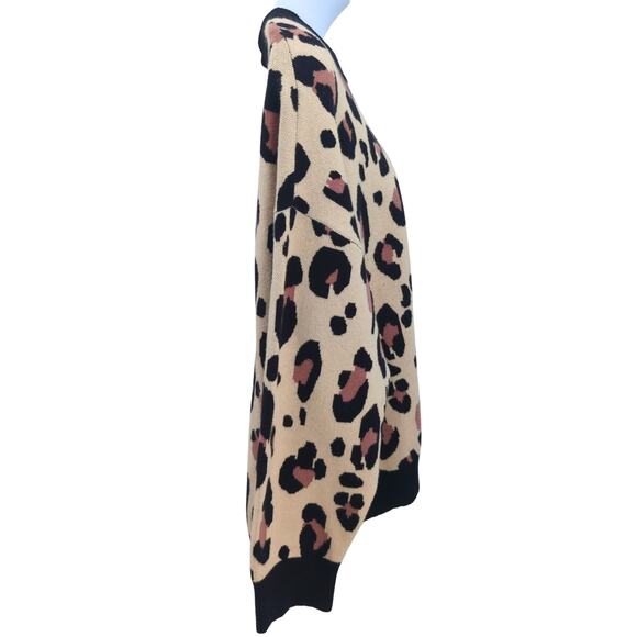 EVRI Sweater Womens 3X Leopard Print Pullover Fall Casual Cozy Plus Size Autumn - Picture 8 of 10